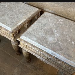 Marble Top Table Set