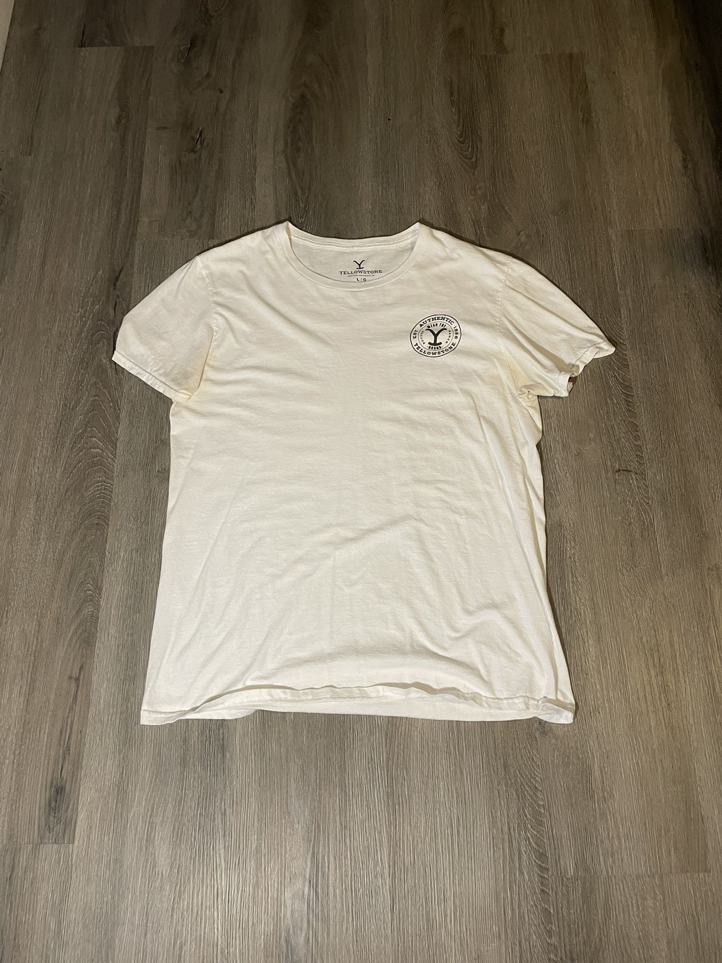 Y2K White Authentic Yellowstone T-shirt