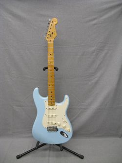 2010 Fender Stratocaster Daphne Blue Electric Guitar