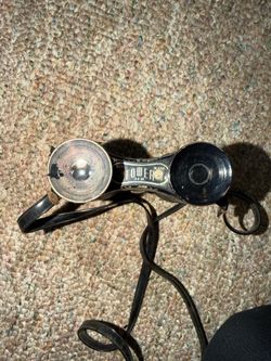 Tower 3x33 Vintage Binoculars. Made In USA. Paint is coming off see pics