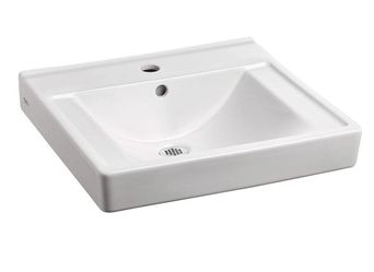 American Standard (contact info removed)EC.020 Decorum Wall-Hung Bathroom Sink, White