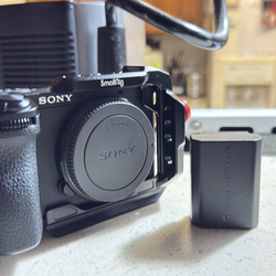 Sony 6700 camera with 9mm 2.8 lens