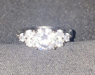 7 Stone Diamond Ring Size 7