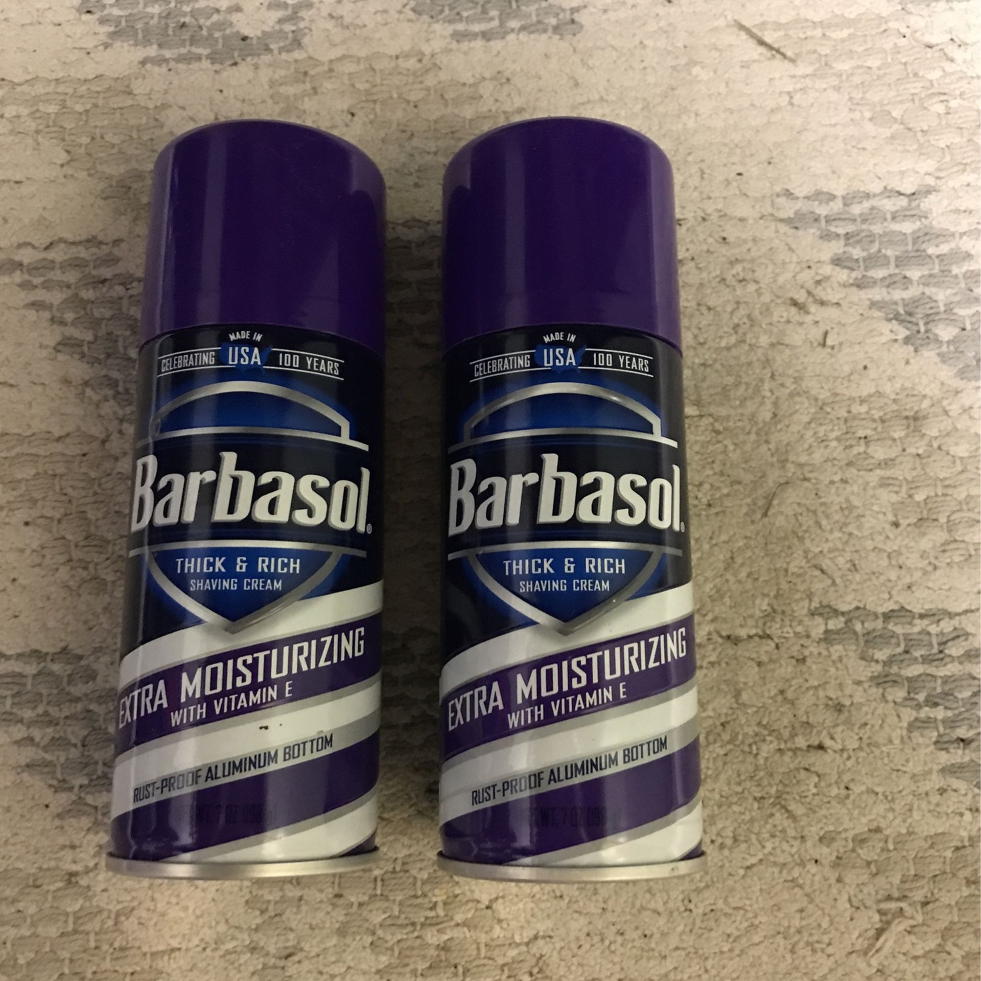 2 Barbasol Mens Shaving Cream
