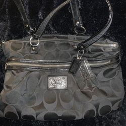 Black Coach Tote