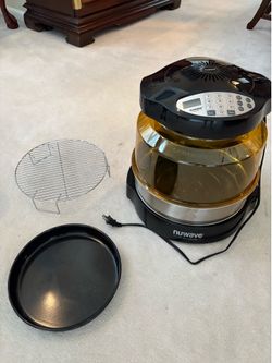 NuWave Infrared Convection Oven Black with Dome Amber