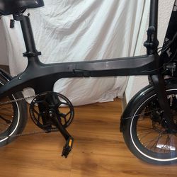 Brand New $2500 Retail “Morfuns E-ole s Carbon fiber electric Folding Bike “ 