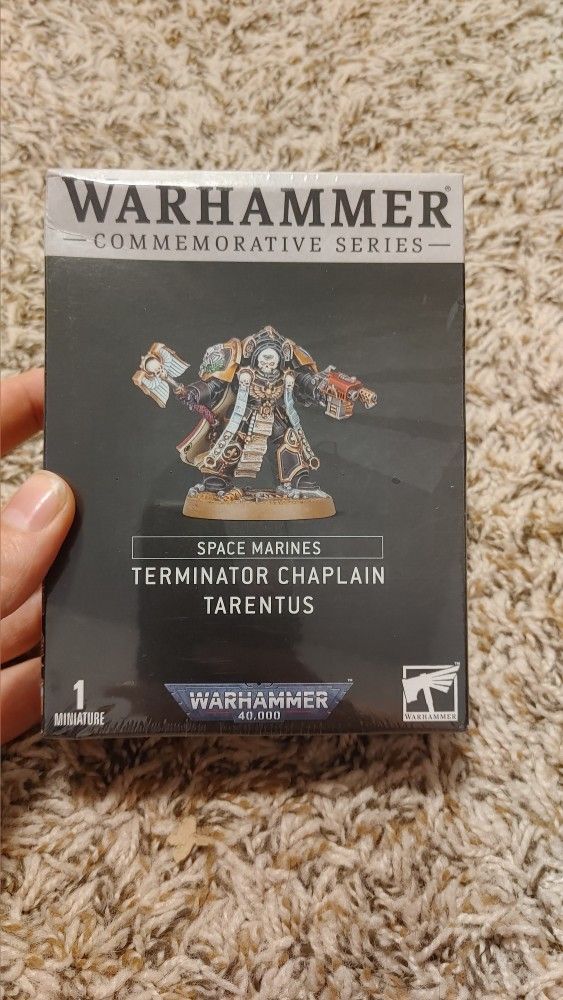 Space Marine Terminator Chaplain Tarentus Commemorative Series