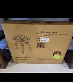New Set Of Chair And Table