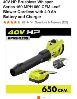 Blower ryobi