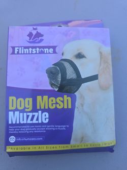 Large dog muzzle New