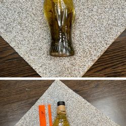 FISH OIL BOTTLE Sealed Never opened. Kept as deco on kitchen counter for YEARS!