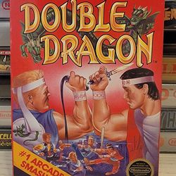 NES NINTENDO DOUBLE DRAGON CIB