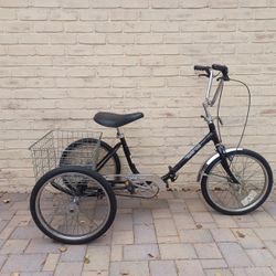 Foldable 3 Wheeler/Trike