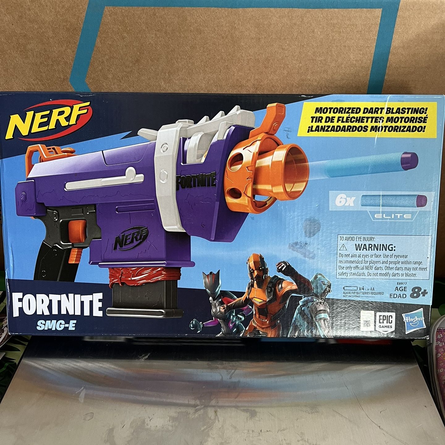 Brand New Fortnite NERF Fortnite SMG E Blaster for Sale in