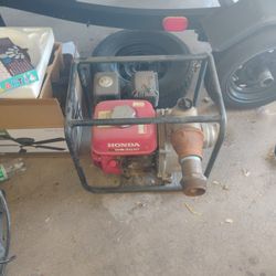 Water Pump With Pond Suction Hose 