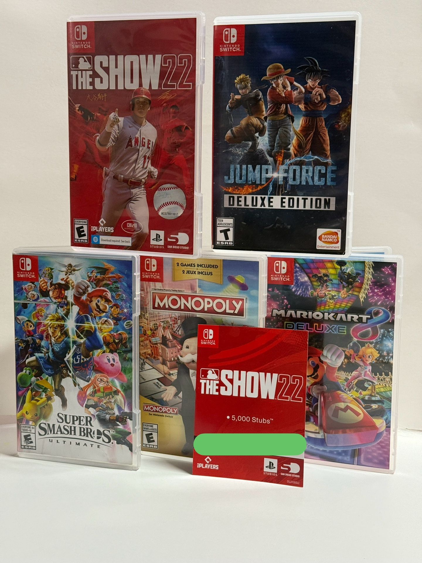 Nintendo Switch Games – Like New – $150 OBO