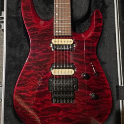 Jackson DK2Q Pro Dinky Guitar Flame Top