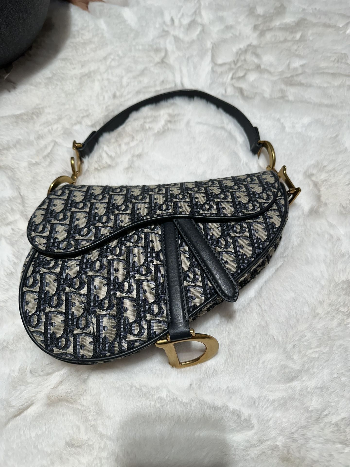  Christine Dior SADDLE BAG 