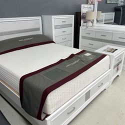 New 4pc Bedroom Set In Box 📦 Buy Now Pay Later $39 Down 
