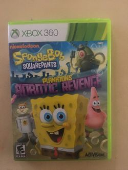 Xbox 360 sponge bob