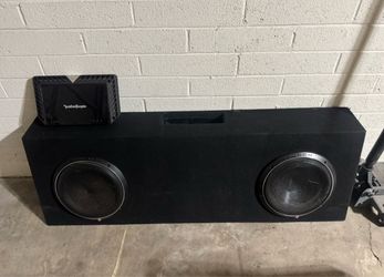 Rockford Fosgate P3 12s with T series amp