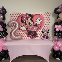 Minnie Mouse Birthday Decor 