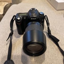 Nikon D50 With Nikon AF Nikkor 70-300mm Lens