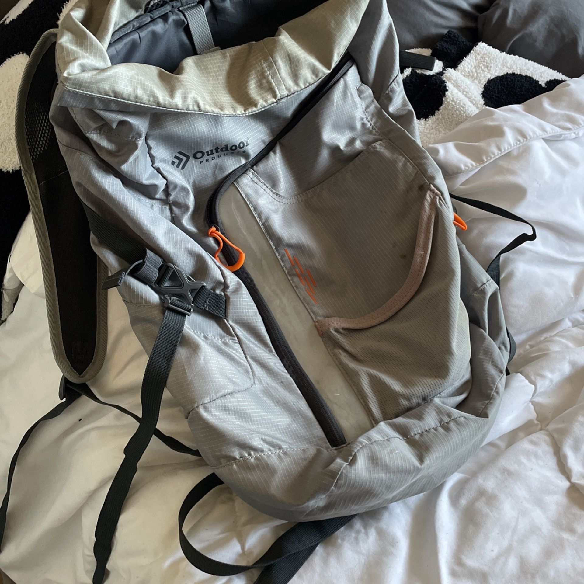 Gray Hiking Backpack