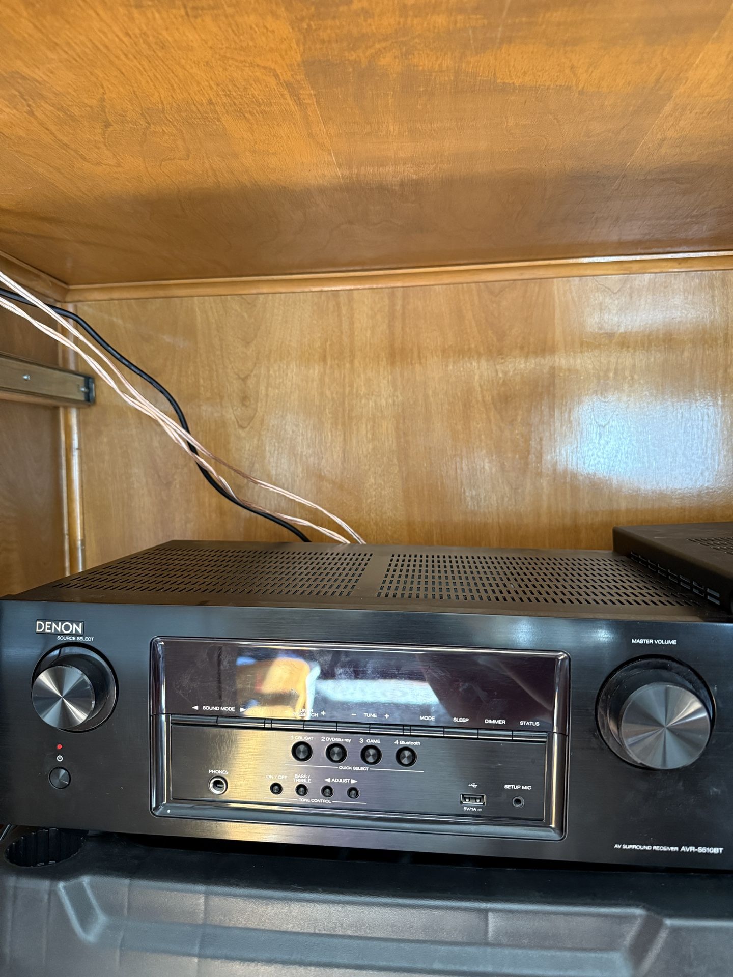 Denon AVR- S510BT 4K 5.2 Receiver