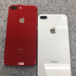 Factory Unlocked iphone 8 plus , sold with store warranty | Each 