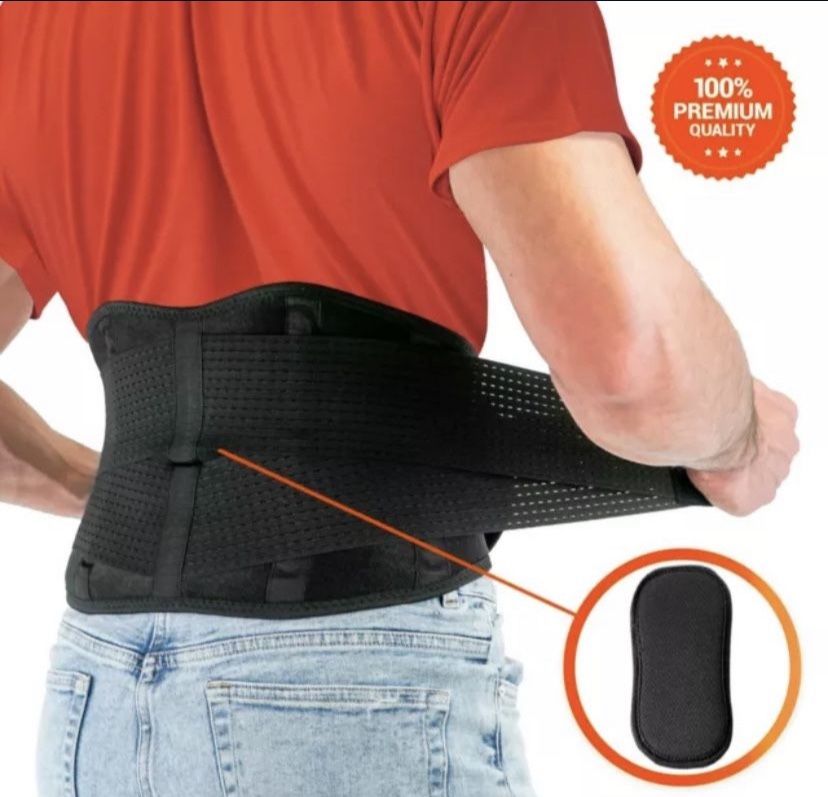 FITGAME Back Brace – Lower Back Support Belt for Pain Relief