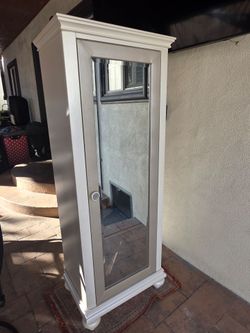 Armoire with mirror
