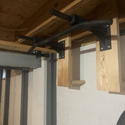 Mounted Pull-up Rack
