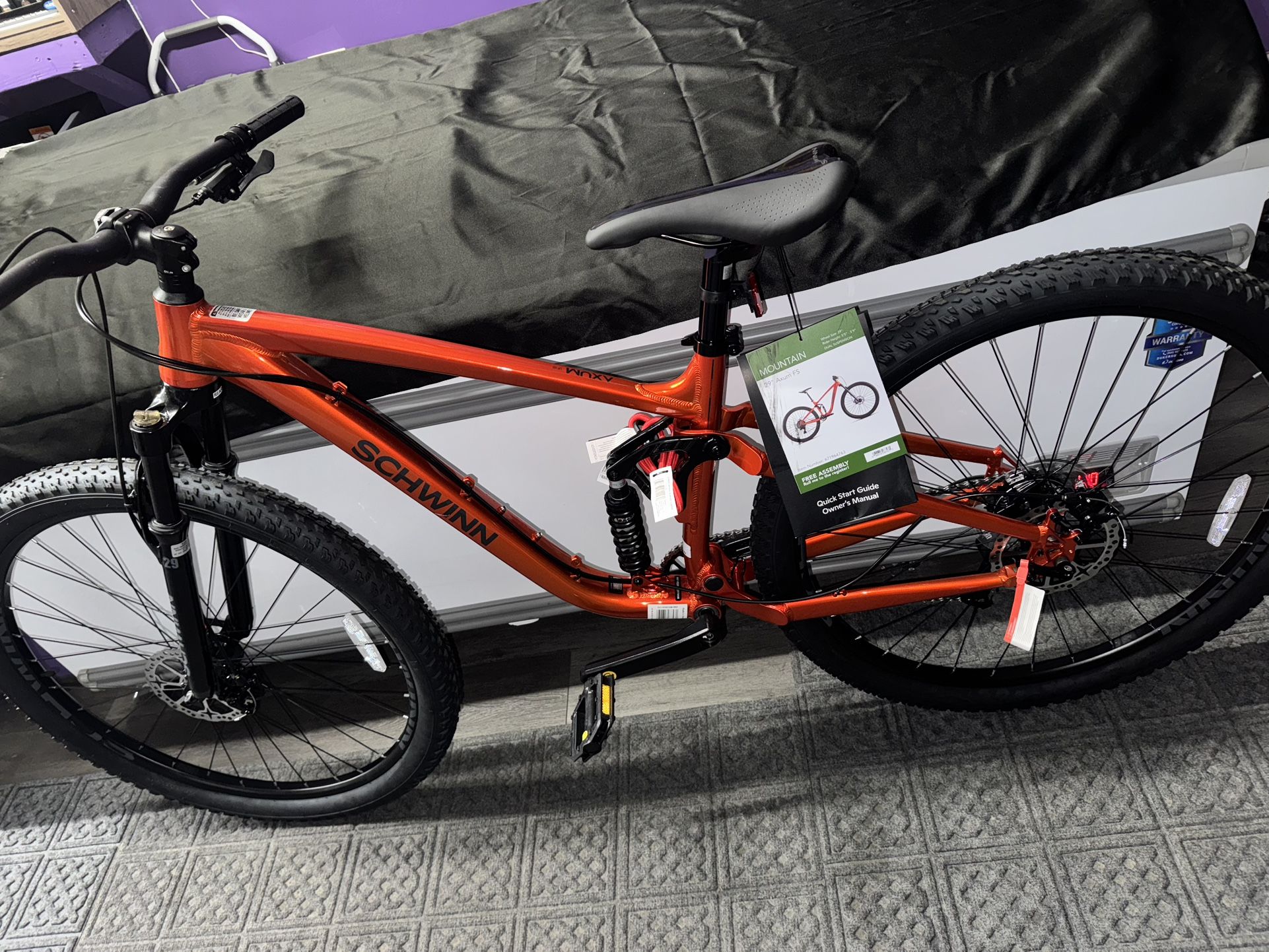 Schwinn Axum 29 Inch Mountain Bike 29” SCHWINN AXUM FS (BRAND NEW)