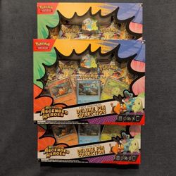 Ascended Heroes First Partners Deluxe Pin Collection 