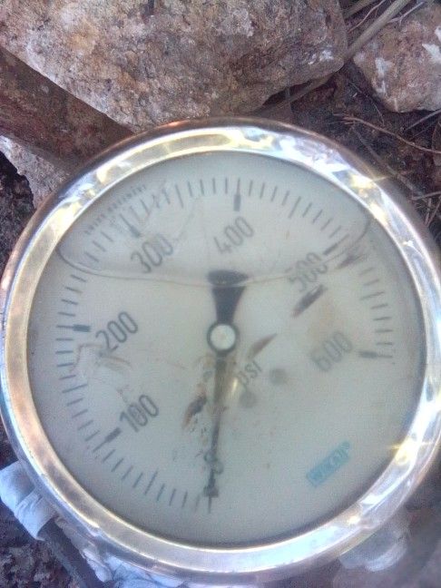 Oil Filled Gauge And Hose
