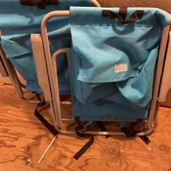 Backpack Style Beach Chairs