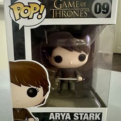 🏰2013 Funko POP! Game of Thrones Edition Two #09 Arya Stark Original Release⚔️