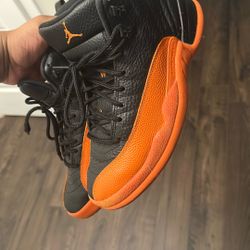 Retro 12 Orange/ Black 