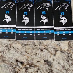 Panthers Vikings Tickets 