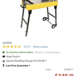 8 Inch Bridge Tile Saw With Stand