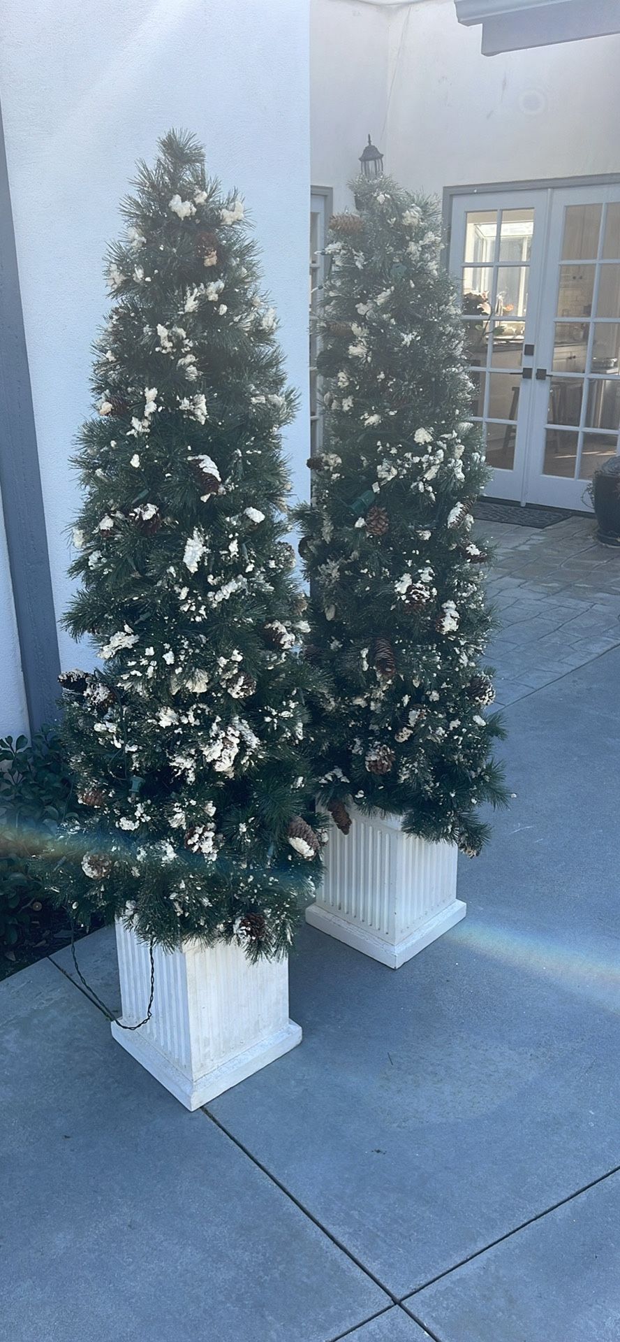 Decorative Christmas Topiary’s 72”