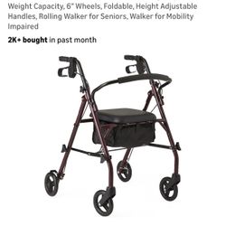 Brand New In Box Walker W/Seat
