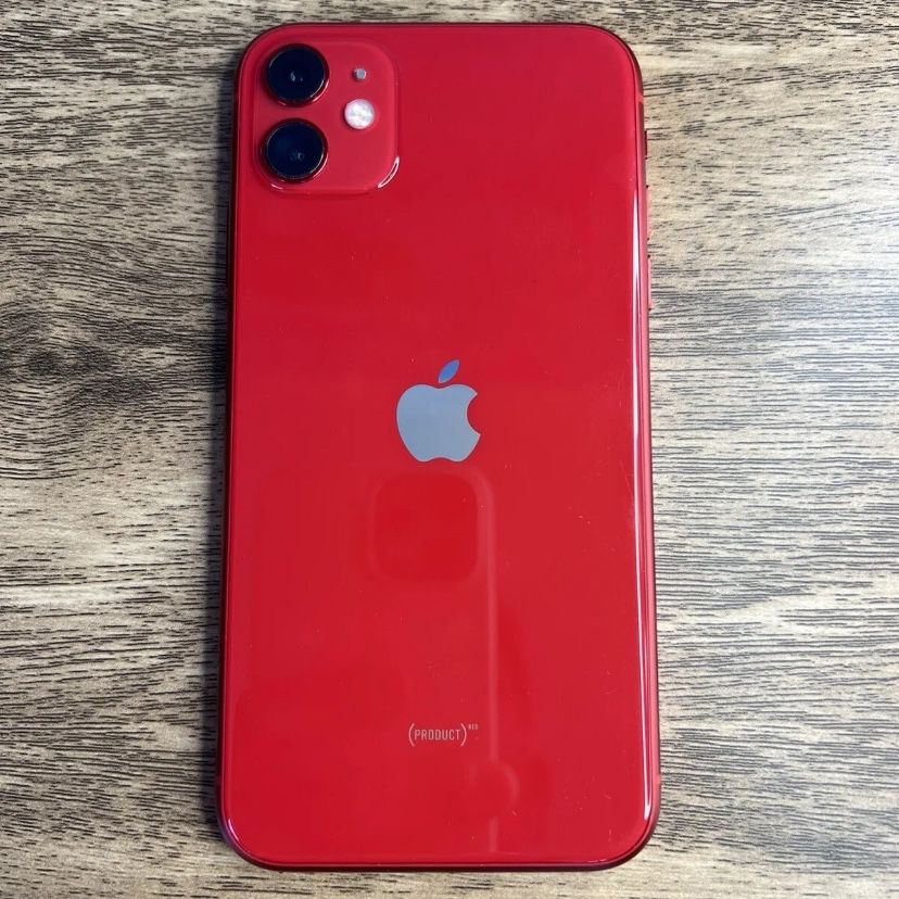 APPLE iPhone 11 Red Carrier UNLOCKED 64GB