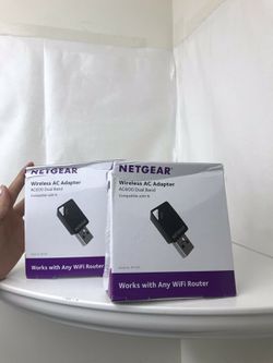NETGEAR AC600 A6100 Wireless N AC USB Network Adapter - Dual Band 5Ghz / 2.4 GHz