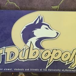'U Dub Opoly'..University of Washington Monoploy Game