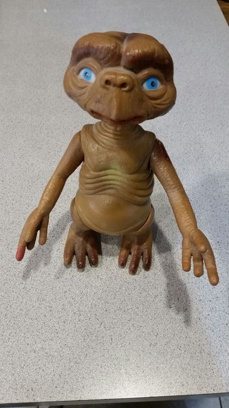ET vinyl plastic doll