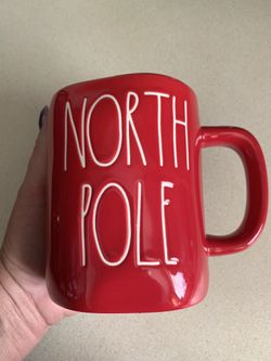 Rae Dunn North Pole mug