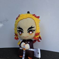 Kimetsu no Yaiba Demon Slayer Tomonui Plush Doll Kyojuro Rengoku